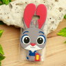 ТПУ накладка Rabbit для Huawei Y3 2017 (Розовый) фото 3 — eCase