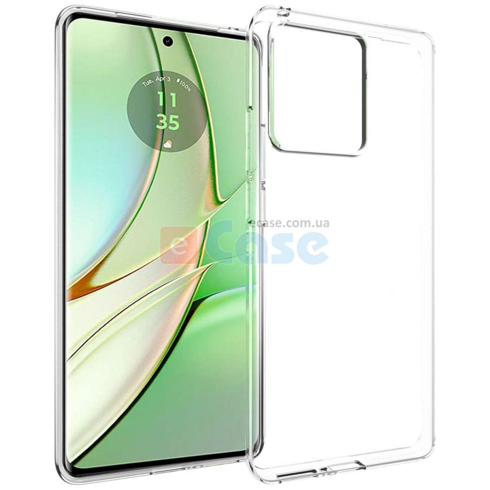 Силіконовий чохол для Motorola Moto G85 (Crystal Clear) фото 1 — eCase