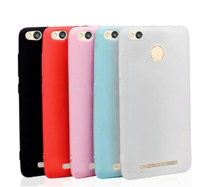 TPU накладка Matte для Xiaomi Redmi 3S (однотонна) — eCase