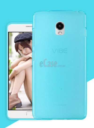 TPU накладка для Lenovo Vibe P1 (матовый, однотонный) — eCase