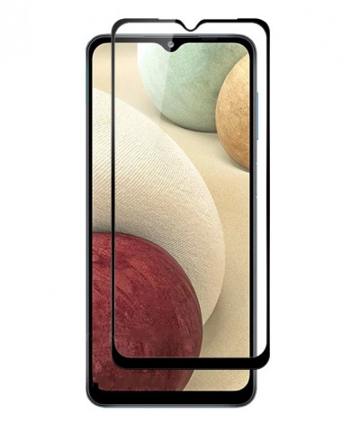 Захисне скло Full Glue Color для Samsung Galaxy A12 — eCase