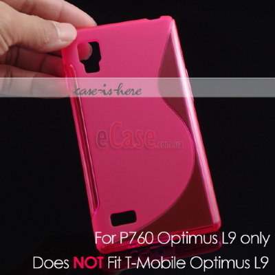 TPU накладка S-Case для LG P765 Optimus L9 — eCase