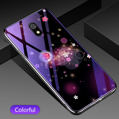 Накладка TPU + Glass Violet для Xiaomi Redmi 8A Dual — eCase