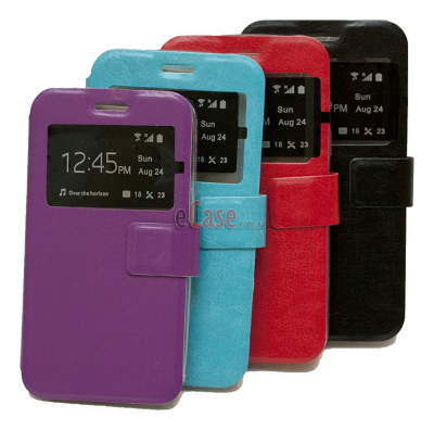 Чехол (книжка) BookCover TPU для Xiaomi Mi5 (с окошком) — eCase