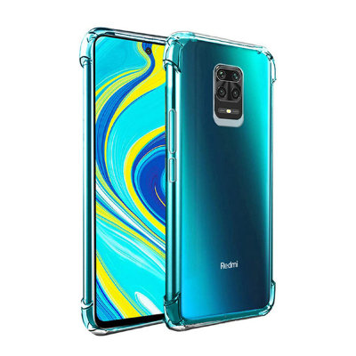 ТПУ накладка Protect (прозрачная) для Xiaomi Redmi Note 9S — eCase
