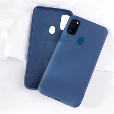 ТПУ накладка Silky Full Cover для Samsung Galaxy M21 — eCase