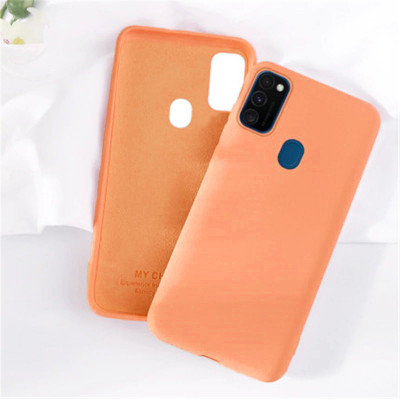ТПУ накладка Silky Full Cover для Samsung Galaxy M21 — eCase