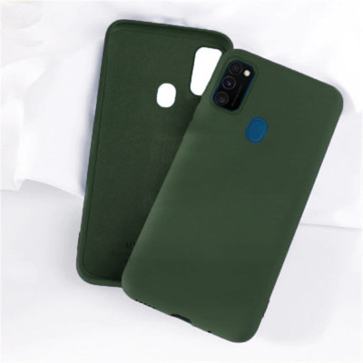 ТПУ накладка Silky Full Cover для Samsung Galaxy M21 — eCase
