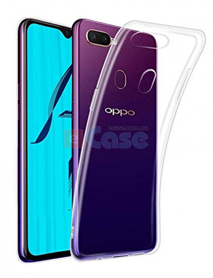 Прозрачный TPU чехол Start 1.5 мм для Oppo A12 фото 1 — eCase