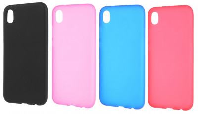 TPU чохол для Sony-Ericsson X10 (матовий, однотонний) — eCase