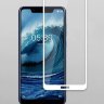 Захисне скло для Nokia X5 (Tempered Glass Frame 2,5 D) з рамкою фото 2 — eCase