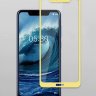 Захисне скло для Nokia X5 (Tempered Glass Frame 2,5 D) з рамкою фото 3 — eCase