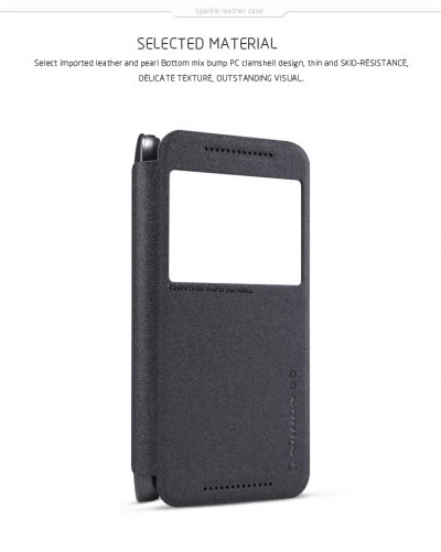 Чехол (книжка) Nillkin Sparkle Series для HTC One M9 — eCase