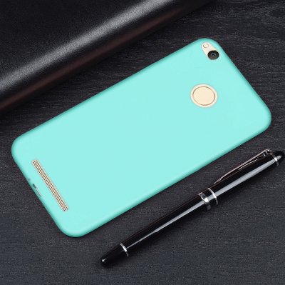 TPU накладка Matte для Xiaomi Redmi 3X (однотонная) — eCase