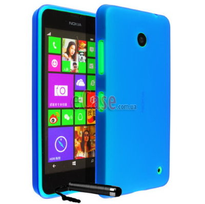 TPU накладка для Microsoft Lumia 532 (матовий, однотонний) &mdash; eCase