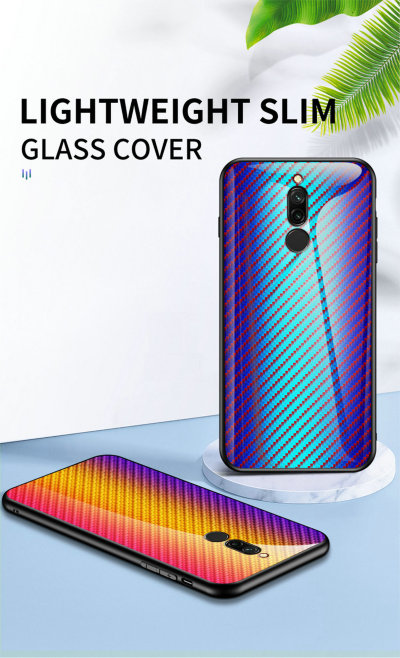 Накладка TPU + Glass Knitting для Xiaomi Redmi 8 — eCase