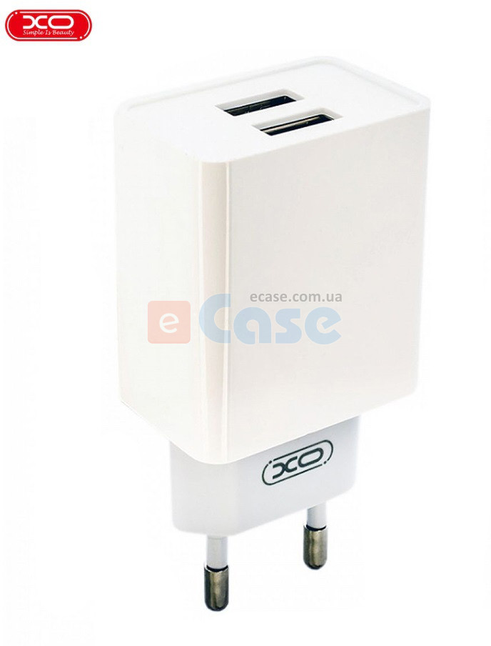 Сетевое зарядное устройство XO L65 2USB 2.4A фото 1 — eCase