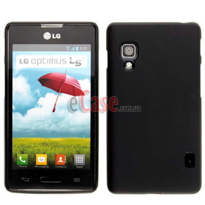 TPU накладка для LG E450 Optimus L5 II (матовий, однотонний) — eCase