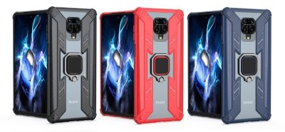 Ударостійкий чохол Tetra Ring для Xiaomi Redmi Note 9S — eCase