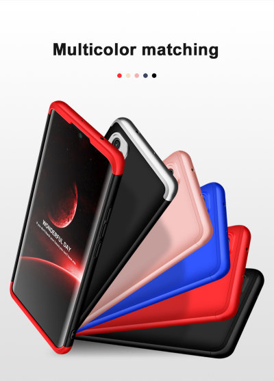 Пластиковая накладка Soft-Touch 360 градусов для Xiaomi Mi Note 10 Lite — eCase