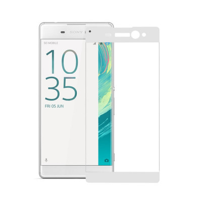Захисне скло для Sony Xperia XA Ultra (Tempered Glass Frame 2,5 D) з рамкою &mdash; eCase