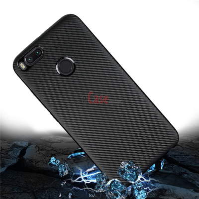 ТПУ накладка Carbon для Xiaomi Mi5X — eCase