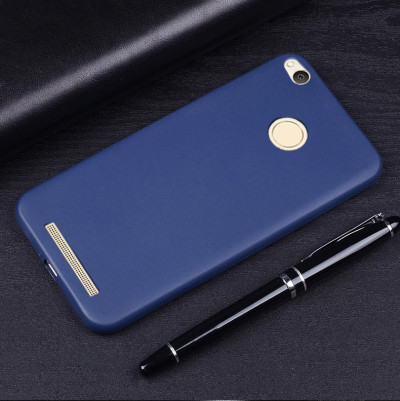 TPU накладка Matte для Xiaomi Redmi 3 Pro (однотонная) — eCase