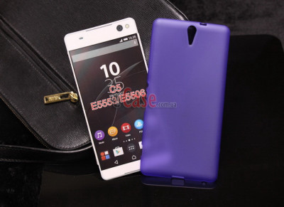 TPU накладка для Sony Xperia C5 Ultra (матовый, однотонный) — eCase