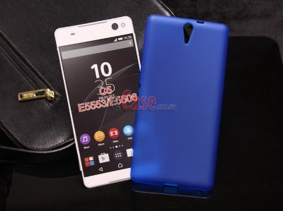 TPU накладка для Sony Xperia C5 Ultra (матовый, однотонный) — eCase