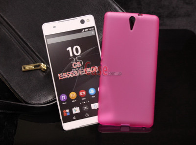 TPU накладка для Sony Xperia C5 Ultra (матовый, однотонный) — eCase