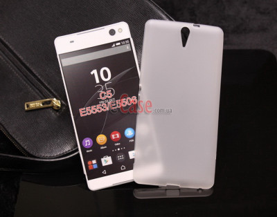 TPU накладка для Sony Xperia C5 Ultra (матовый, однотонный) — eCase