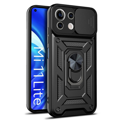 TPU+PC чехол Kvadratic Ring Gate для Xiaomi Mi 11 Lite — eCase