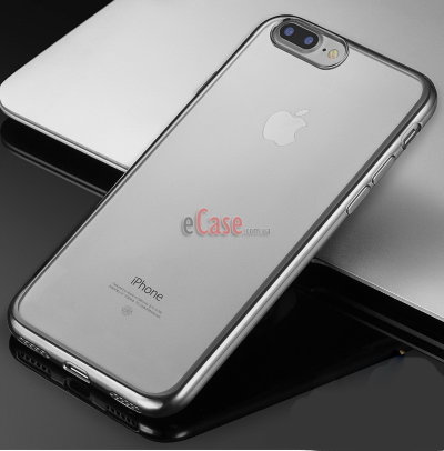 ТПУ накладка Electroplating для iPhone 8 Plus &mdash; eCase