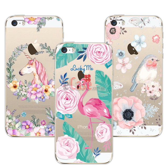 ТПУ накладка Brilliant для iPhone 5 / 5S / SE фото 1 — eCase