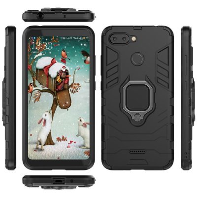 Ударопрочная накладка с подставкой и TPU бампером для Xiaomi Redmi 6A — eCase