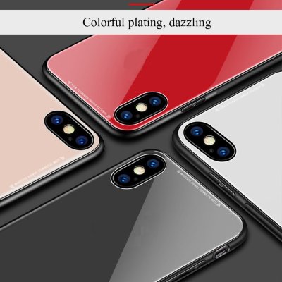 Накладка TPU + Glass для iPhone XS Max — eCase