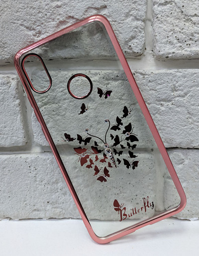 Прозрачная ТПУ накладка с рисунком Beckberg Style для Samsung J415 Galaxy J4 Plus 2018 — eCase