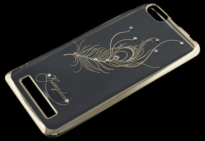 Прозрачная ТПУ накладка Beckberg для iPhone SE 2020 (с рисунком) — eCase