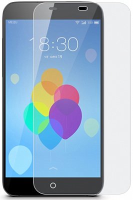 Защитная пленка на экран для Meizu MX3 (ультрапрозрачная) — eCase