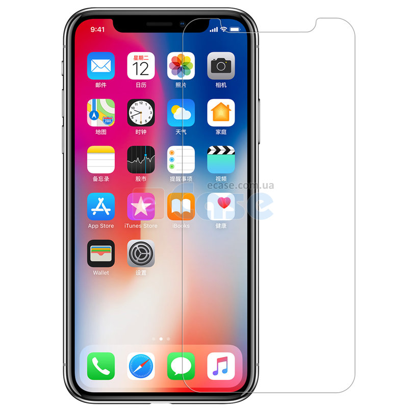 Захисна плівка на екран для iPhone 10 (X) (ультрапрозора) фото 1 — eCase