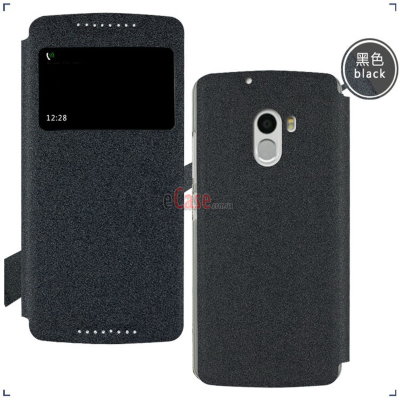 Чохол (книжка) Pudini Goldsand для Lenovo A7010 (з віконцем) — eCase