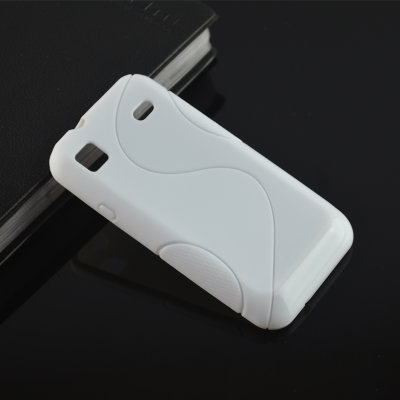 TPU накладка S-Case для Samsung i9001 Galaxy S Plus — eCase