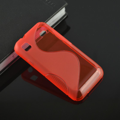 TPU накладка S-Case для Samsung i9001 Galaxy S Plus — eCase