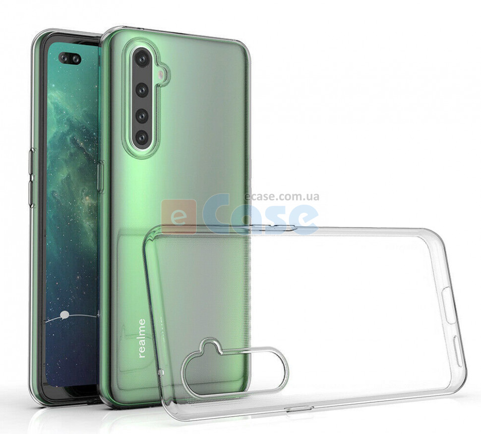 Прозрачный TPU чехол Start 1.5 мм для Realme 6 Pro фото 1 — eCase