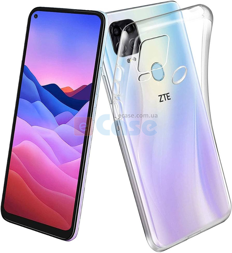 Прозрачная ТПУ накладка для ZTE Blade V2020 EXELINE Crystal (Strong 0,5мм) фото 1 — eCase