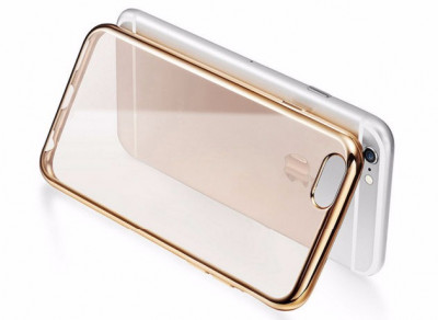 ТПУ накладка Electroplating для iPhone SE 2020 — eCase