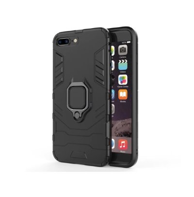 Ударостійка накладка з підставкою і TPU бампером для iPhone 8 Plus &mdash; eCase