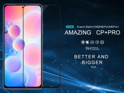 Захисне скло Nillkin (CP+PRO) для Xiaomi Redmi K40 Pro — eCase