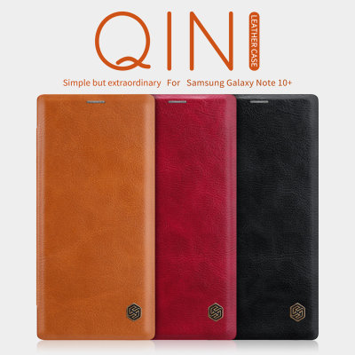 Чохол (книжка) Nillkin Qin для Samsung Galaxy Note 10 Plus (N975F) — eCase