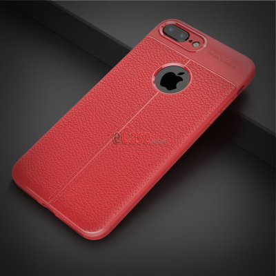 ТПУ накладка Leather для iPhone 8 Plus &mdash; eCase